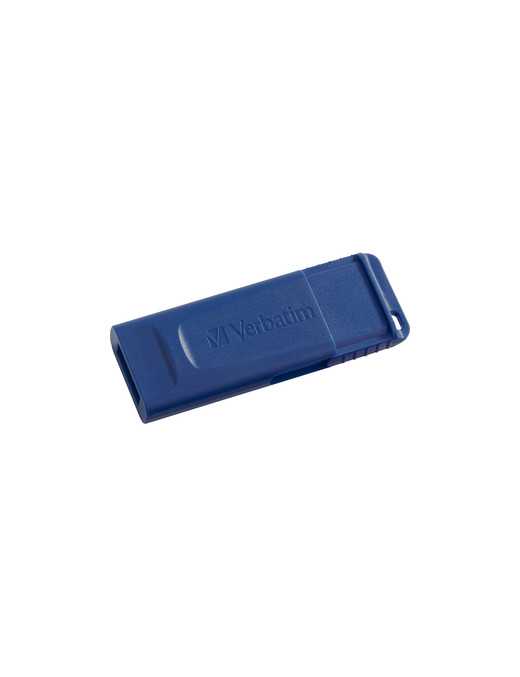 32GB FLASH DRIVE USB 2.0 RETRACTABLE BLUE 97408 