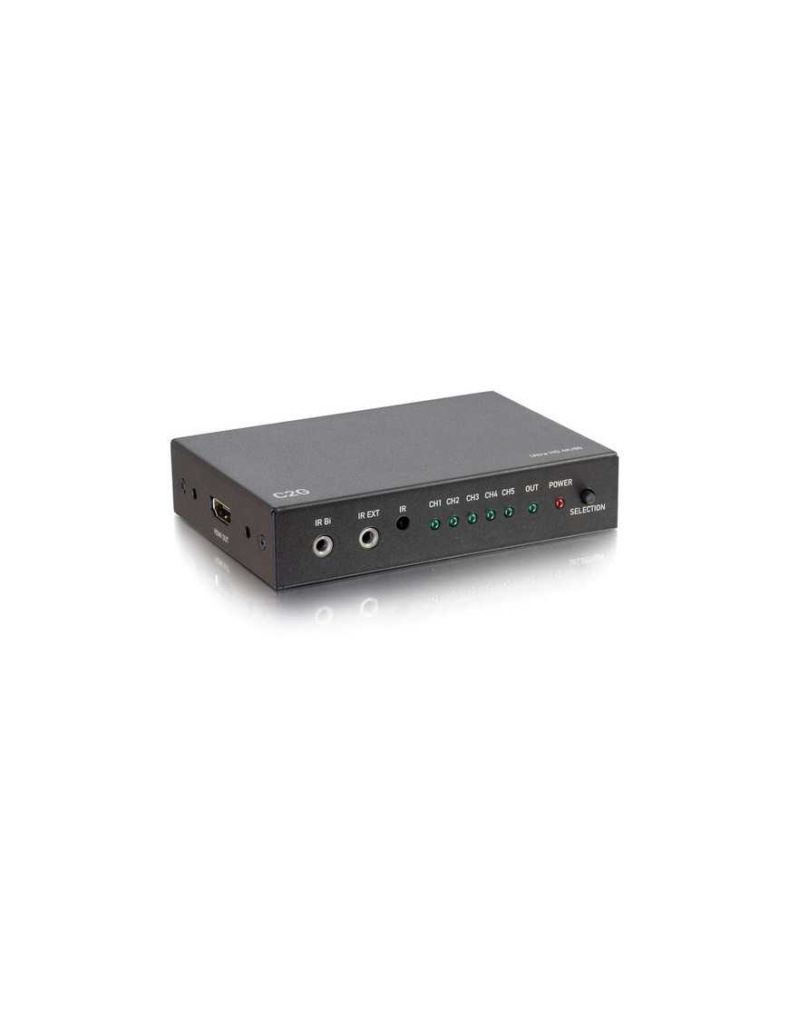 HDMI SELECTOR SWITCH 5 X 1 - 4K 